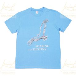 T-Shirt 翱翔是我的命定-粉藍鷹 Soaring is my destiny. (Eagle)