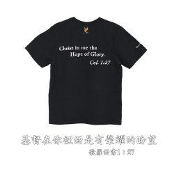 Alternative view of T-Shirt 新短版(手繡)翱翔是我的命定-黑鷹 Soaring is my destiny. (Eagle)